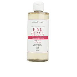 Alma Secret Agua Micelar Pink Guava con Extracto de Guayaba y Vitamina C - 400 ml - Limpieza Facial, Desmaquillante, Para Todo Tipo de Piel Incluso Sensible