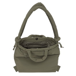 Safta Bolso Mochila Moos Capsula Acolchado Verde 40x31x17cm