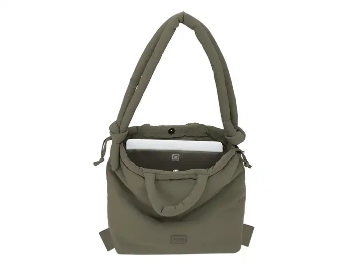 Safta Bolso Mochila Moos Capsula Acolchado Verde 40x31x17cm Safta Bolso Mochila Moos Capsula Acolchado Verde 40x31x17cm