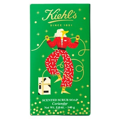 Kiehl's Barra limpiadora exfoliante con cilantro 140 g