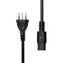 ProXtend Cable de Alimentación a Suiza a C15 2M Negro