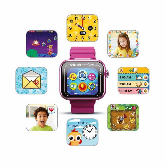 Vtech Kidizoom Smartwatch Max Frambuesa