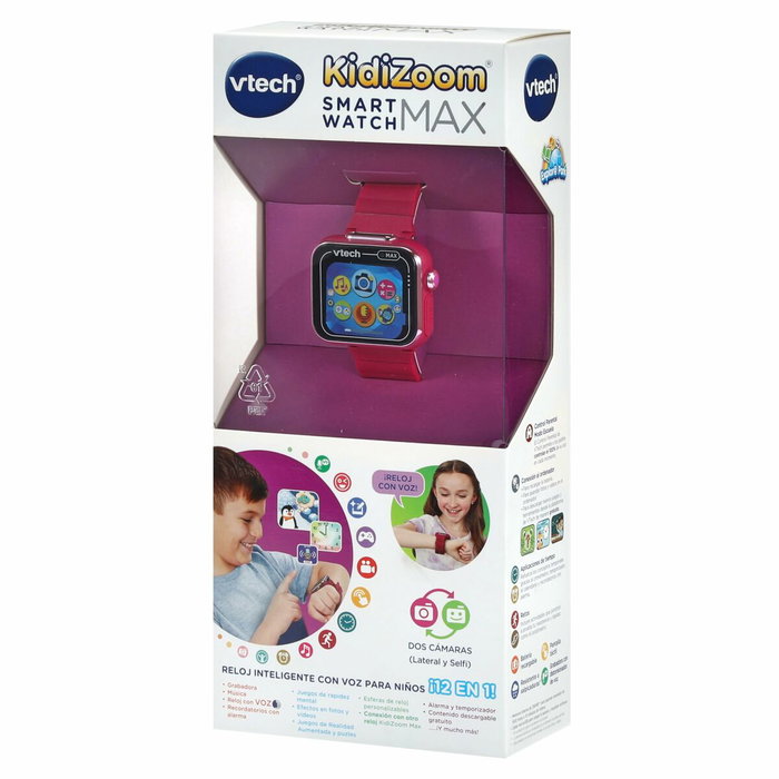Vtech Kidizoom Smartwatch Max Frambuesa