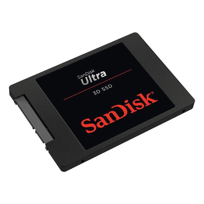 Sandisk Ultra 3D SSD - Disco Duro Sólido 1TB, 2.5", SATA III, 560 MB/s Lectura, Resistente a Golpes y Vibraciones