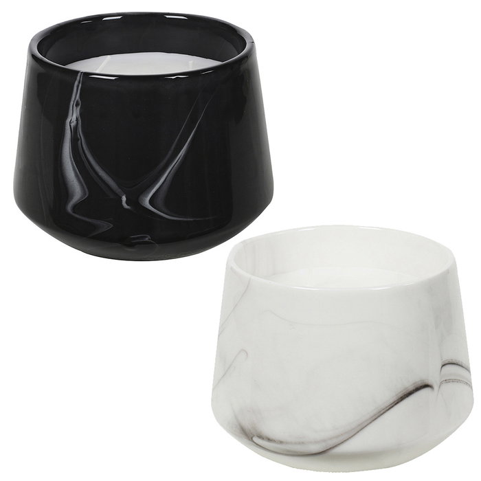 Home Deco Factory Vela Perfumada Lounge Mármol Cera de Parafina Tres Mechas 330g 10.5cm Home Deco Factory Vela Perfumada Lounge Mármol Cera de Parafina Tres Mechas 330g 10.5cm