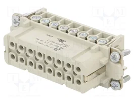 WIELAND Conector HDC hembra 16 pines 16A