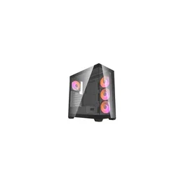 Darkflash DS900 RGB Negro/Madera Semitorre ATX