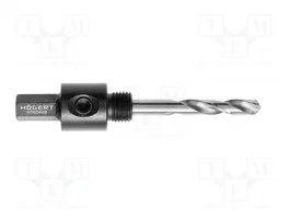 HÖGERT TECHNIK Adaptador de sierra de orificio 7/16 pulgadas