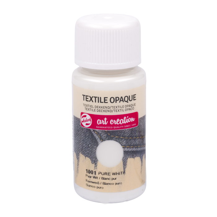 Talens Art Creation Pintura Textil Opaca Blanco Puro 1001 50 ml Talens Art Creation Pintura Textil Opaca Blanco Puro 1001 50 ml