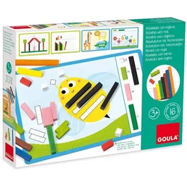 Goula Juego Didáctico de Actividades con Regletas para Niños - Educativo y Lúdico