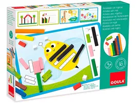 Goula Juego Didáctico de Actividades con Regletas para Niños - Educativo y Lúdico