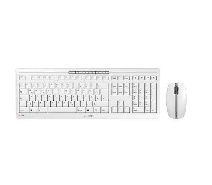 Cherry STREAM DESKTOP RECHARGE Conjunto de teclado y ratón Gris Cherry STREAM DESKTOP RECHARGE Conjunto de teclado y ratón Gris