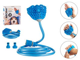 Mascow Guante Para Cuidado De Mascotas Azul 5x19x17.5cm (Set de 6)