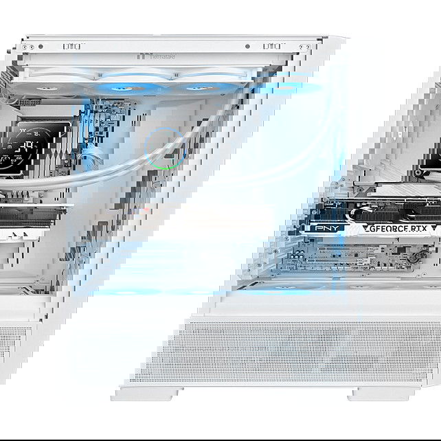 Thermaltake TH360-S V3 ARGB Sync AIO Snow Edition - Sistema de Refrigeración Líquida Todo en Uno, Radiador 360 mm, 3 Ventiladores ARGB de 12 cm, CPU, Negro/Blanco