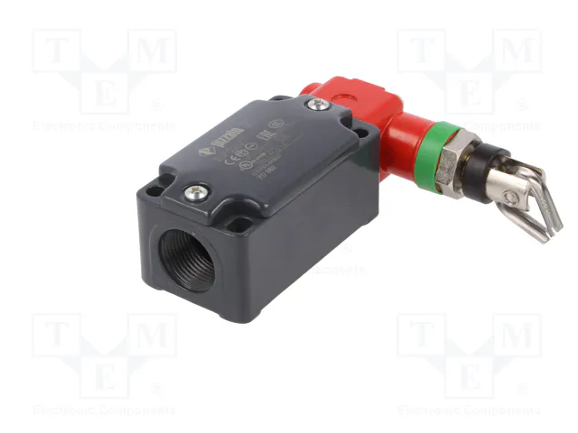 PIZZATO ELETTRICA Interruptor de seguridad de cuerda FD, unilateral, NC x2, IP67