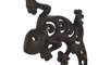 DKD Home Decor Figura de Hierro Colado Lagartija Negro
