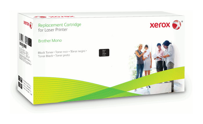 Xerox Cartucho de Tóner Negro, Alternativa para Brother TN2010, Compatible con Brother HL-2130, HL-2132, HL-2135W, DCP-7055, DCP4 Xerox Cartucho de Tóner Negro, Alternativa para Brother TN2010, Compatible con Brother HL-2130, HL-2132, HL-2135W, DCP-7055, DCP4