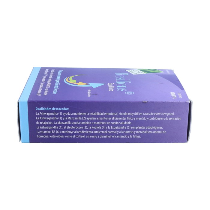 100% Natural Resiliens® Equilibrio 60 cápsulas 100% Natural Resiliens® Equilibrio 60 cápsulas