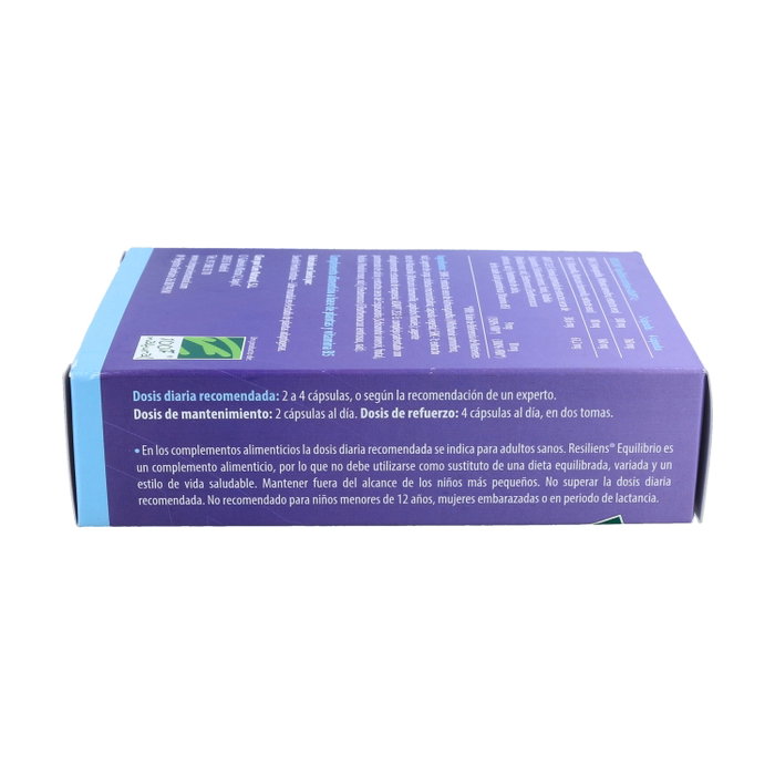 100% Natural Resiliens® Equilibrio 60 cápsulas 100% Natural Resiliens® Equilibrio 60 cápsulas