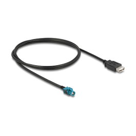 DeLOCK Cable HSD Z hembra a USB 2.0 Tipo-A hembra 1 m