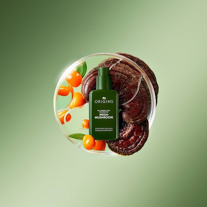 Origins MEGA MUSHROOM fortifying emulsion 100 ml Tratamiento Facial anti rojeces