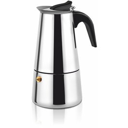 Cafetera Italiana Haeger Moka Acero Inoxidable 18/10