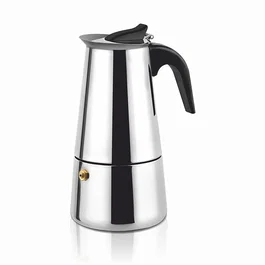 Cafetera Italiana Haeger Moka Acero Inoxidable 18/10