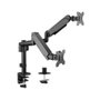 GEMBIRD MA-DA2P-01 Soporte para Monitor de Escritorio Doble Negro