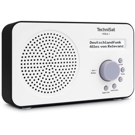 Technisat VIOLA 2 Radio DAB+/FM Blanco/Negro