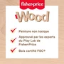 Fisher-Price Conejo de Madera para Empujar