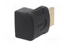 Gembird Adaptador HDMI hembra a HDMI macho 90º ángulo derecho Negro