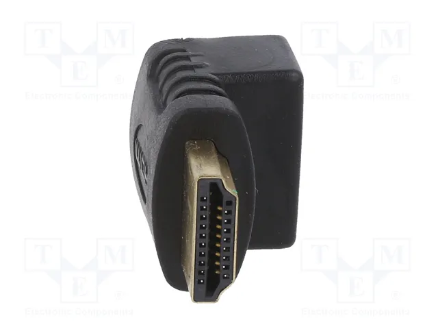 Gembird Adaptador HDMI hembra a HDMI macho 90º ángulo derecho Negro Gembird Adaptador HDMI hembra a HDMI macho 90º ángulo derecho Negro