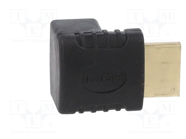 Gembird Adaptador HDMI hembra a HDMI macho 90º ángulo derecho Negro Gembird Adaptador HDMI hembra a HDMI macho 90º ángulo derecho Negro