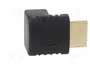 Gembird Adaptador HDMI hembra a HDMI macho 90º ángulo derecho Negro