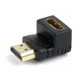 Gembird Adaptador HDMI hembra a macho de 90º ángulo derecho Negro
