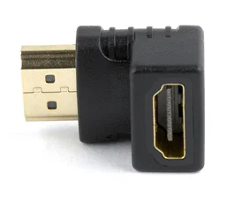 Gembird Adaptador HDMI hembra a macho de 90º ángulo derecho Negro