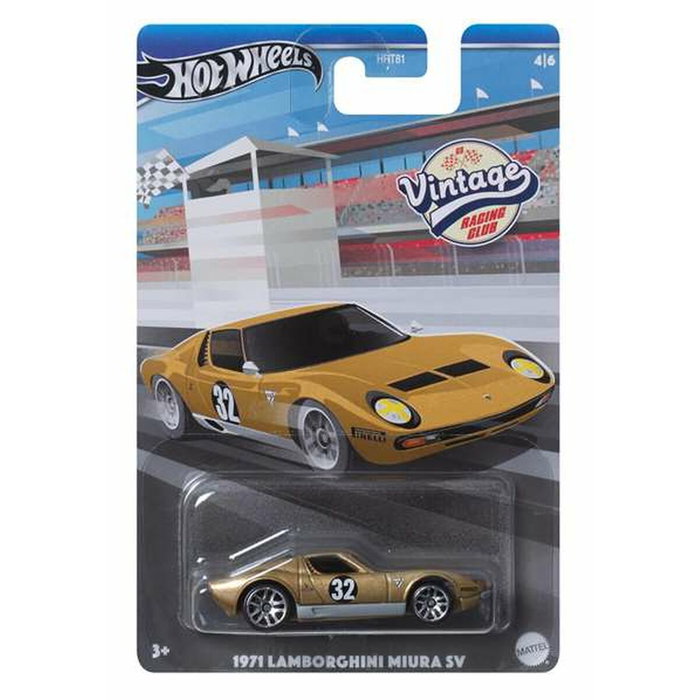 Mattel Hot Wheels Silver Series Vehículos Die-Cast 1/64 Vintage Surtido (10)