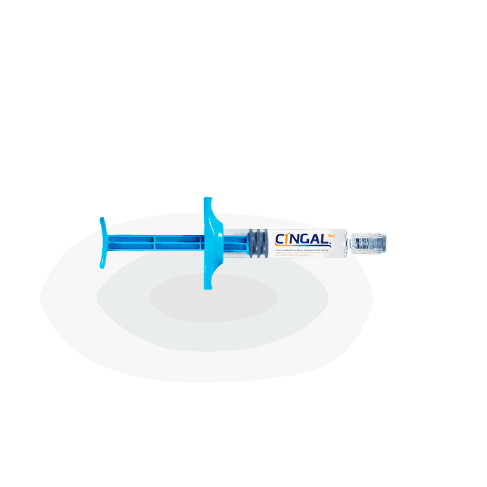 Cingal, Hyaluronic Acid & Steroid, Pain Relief For Osteoarthritis, Jeringa precargada, 4 ml