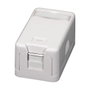 EFB Elektronik Keystone Verteilerbox Aufputz, 1-Port, Blanco
