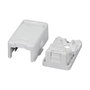 EFB Elektronik Keystone Verteilerbox Aufputz, 1-Port, Blanco