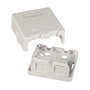EFB Elektronik Keystone Verteilerbox Aufputz, 1-Port, Blanco