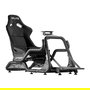 Oplite Cockpit GTR S8 Infinity Force - Cabina de Carreras Negro Metal, Capacidad 150 kg, Para Alturas de 150 a 210 cm