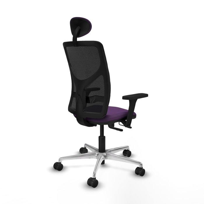 PIQUERAS Y CRESPO Silla de oficina Motilla con mecanismo Sincro/Traslack, Morado y Negro PIQUERAS Y CRESPO Silla de oficina Motilla con mecanismo Sincro/Traslack, Morado y Negro