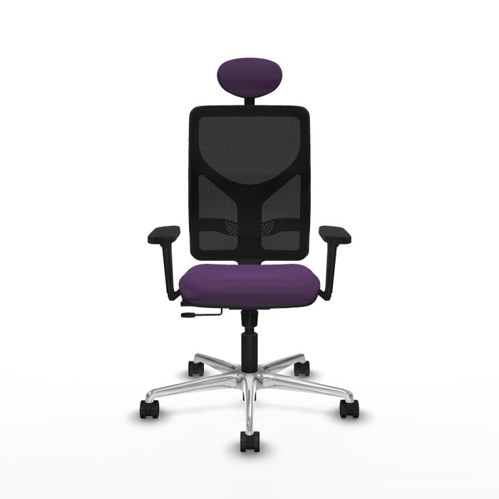 PIQUERAS Y CRESPO Silla de oficina Motilla con mecanismo Sincro/Traslack, Morado y Negro PIQUERAS Y CRESPO Silla de oficina Motilla con mecanismo Sincro/Traslack, Morado y Negro