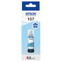Epson Cartucho de tinta EcoTank T 107 Cian claro 70 ml