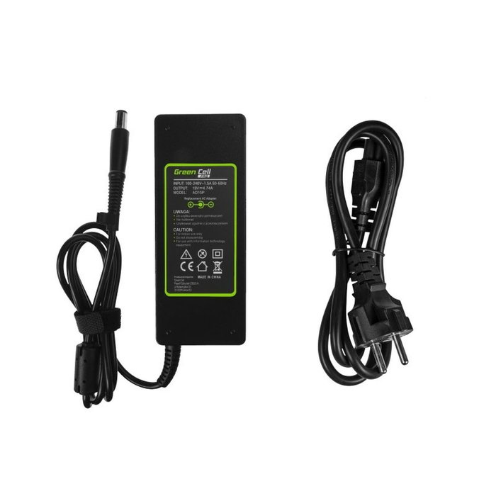 Green Cell AD15P Adaptador de Corriente 19V 4.74A 90W para HP