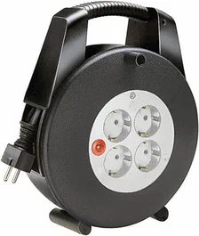 Brennenstuhl Tambor Line 4 tomas 10m negro / gris 1093200