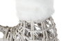 DKD Home Decor Reno Navidad Alpina Mimbre y Led Blanco 19 x 90 x 53 cm