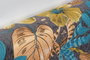 DKD Home Decor Cabecero Cama Tropical Hojas 10 x 60 x 160 cm Poliester Madera MDF