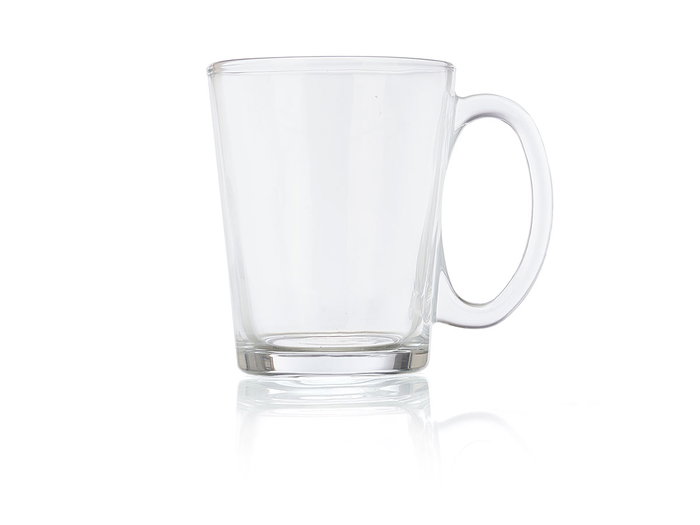 Vivalto Taza Desayuno Cónica Transparente Vidrio 250 ml 11x10x8 cm (Set de 72) Vivalto Taza Desayuno Cónica Transparente Vidrio 250 ml 11x10x8 cm (Set de 72)